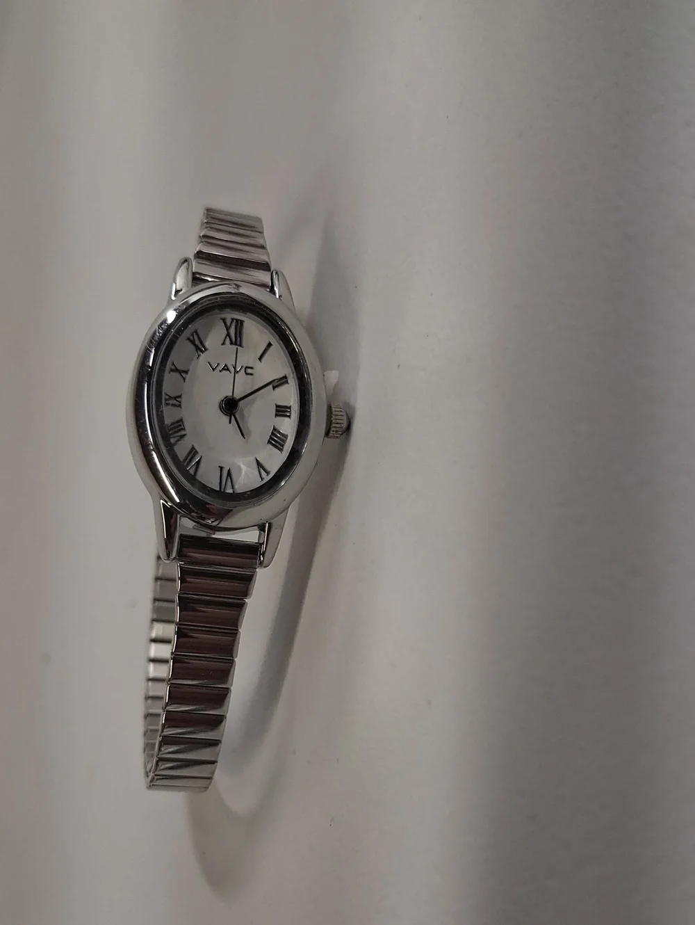 Silver Women's Roman Numeral Watch